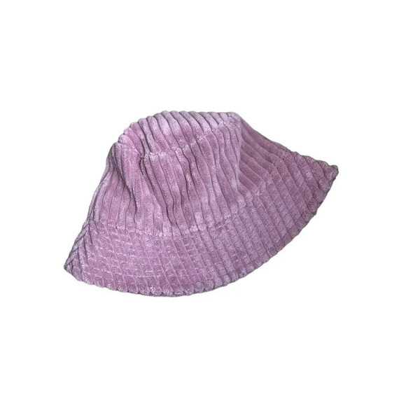 Target Wild Fable Pink Corduroy Bucket Hat Adjustable Lined Polyester Nylon Wm’s - Picture 12 of 13
